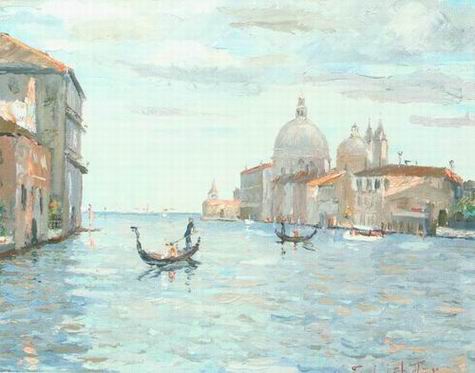 Venice Scene oil painting